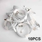 10-pack Oem Fast Charger Cable Cord For Iphone 5 6 7 8 X 11 12 13 14 Pro Max 6ft
