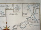 Strait Of Magellan 1780 Rigobert Bonne Antique Engraved Map 18th Century