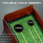 Indoor Putting Green Mat - Portable Golf Practice Mat With Ball
