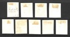 Us Scott O1p4-o9p4 Agriculture Dept Plate Proofs On Card 1873 Vf Premium Set