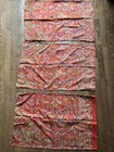3 Ralph Lauren Galahad Red Standard Pillowcases Sateen Vintage Paisley Floral