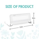 Safety Swing Down Crib Rail For Toddlers  33  Baby Bed Rail Guard With Reinfo   