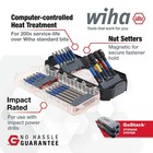 Wiha Terminatorblue Impact Bit Set With Nut Setters And Adapter  24 Pieces