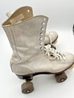 Vintage Roller Skates White W travel Case Women 7 1 2 Gilash Boot Chicago Wheels