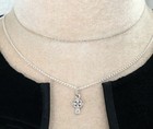 Celtic Cross Pendant Necklace Irish St  Patrick   s Day Jewelry Gift