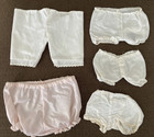Lot Of 5 Pairs 18 Inch Doll american Girl Doll Bloomers Underwear