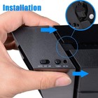 Linkhood Cooling Fan For Ps4  Usb External Cooler 5 Fan Turbo Temperature Contro