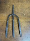 Antique 3-tine Fish Eel Frog Hand Gig Tool Spear Fishing Fork Head Iron