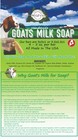 Handmade Soap All-natural Organic Goats Milk Soap Choose Scent  4-5oz Bar