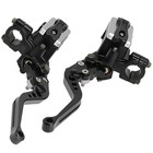 Hydraulic Brake Clutch Master Lever Black Left Right For 7 8inch Handlebar