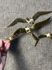 Brass Seagulls Flying Birds Wall Decor Mid Century Modern Mcm Vtg Set 14    India
