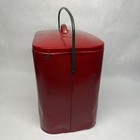 Vintage Red Metal Coca-cola Cooler - Unknown Make   Year   Shows Very Heavy Wear