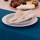 La Linen Pack-10 Polyester Poplin Napkin 18 By 18-inch  Made In Usa