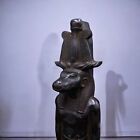 Rare Ancient Egyptian Antiquities Statue Large Of God Sobek Crocodile Egypt Bc