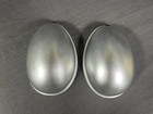 Vtg 1971 Wilton 3d Holiday Easter Egg Cake Pair Of Pans 502-2121