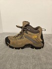 The North Face Womens 8 Mid Hiking Boots Brown Yellow Trail Outdoor