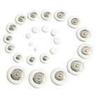 25x Alto Sax Pads Set Durability Multi Size Practical Portable Accessories