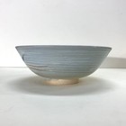 Bamboo Brush Hira Chawan Gold Matcha Tea Bowl