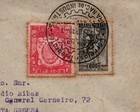 Vasp Cover Brazil 1940 Air Postal History Airline S  o Paulo To Ponta Grossa Pr