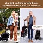 Cool Kids Lightweight Umbrella Stroller With Pop Out Sun Canopy   compact Stroller