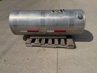 Used Peterbilt Style Aluminum Tank Fuel 150 Gal With 11-03161m Fuel Straps