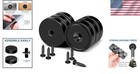 High-power Neodymium Magnets  30 Lbs Pull Strength     6-pack Round With Holes