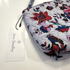 Nwt Vera Bradley Grand Travel Cosmetic Vineyard Floral New Quilted Makeup Bag