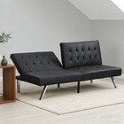 Convertible Futon Sofa Bed Tufted Couch Multi-functional Living Room Furniture