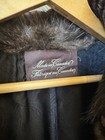 Fur Coat Vertical Pelt Construction Patterned Lining