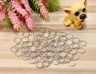 Stainless Steel Open Jump Rings Connector Split Rings For Keychain Necklace Brac