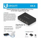 Ubiquiti Networks Networks Ethernet Networks Router  er-x   Dual Band  Black