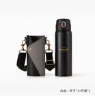New 2023 China Starbucks Coffee Treasure Black Gold 15oz Ss Tumbler With Cup Bag