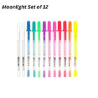 Sakura Gelly Roll Glaze  Moonlight  Metallic Gel Pen  Set Of 12  Assorted Colors