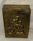 Extremely Rare      mickey Mouse  Brass Money Box