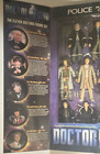 Doctor Who The Eleven Doctors 5  Figure Set  Police Public Call Box Set Nib