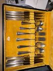 Simeon L   George H Rogers Company X Tra Silver Plate Set 33 Pieces Vintage