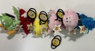 Mcdonald s Happy Meal Toys Lot Of 6 Hanging Plush Neopets Pet Tags Hangers