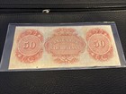 1800   s  50 Canal Bank New Orleans Louisiana Obsolete Currency Note Ships     