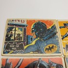 Vtg 1966 Batman Topps Card Lot Of 6 Black Bat  5 32 33 42 48 50 Dc Comic Book