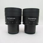Olympus Whsz 10x-h 22 30mm Sz51 sz61 Stereo Microscope Eyepiece Pair