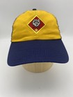 Wolves Cub Scout Hat Cap Yellow Blue Adjustable Boy Scouts Vintage Bsa Size S m