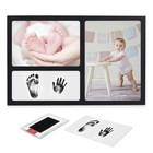  Baby Footprint Picture Frame  Wedding Gifts Ink Kit Keepsake Frames - 4x6 5x7 