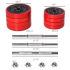 Home Gym Weight Set With Dumbbell And Barbell Options For Full Body Workout