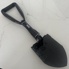 Sog Entrenching Tool Collapsible Compact Black 24 5 Oz  18 25  Open W  Sheath