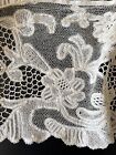 Antique  Lace - Circa 19thc  Hand Made Lace Flounce