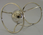 Rare Antique Silver Plate Old Codd Hamilton Bottle Holder Stand C1900