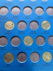 Buffalo Nickel Starter Set In Album 26 Nice Coins With No Problems No Acid Dates