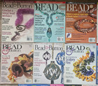 Lot 14 Beading Magazines  Bead   Button  Style  Jewelry Projects  98- 03 Issues 