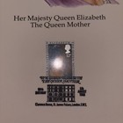 Limited Edition First Day Lithograph Queen Mother 80th Birthday Royal Mail Stamp