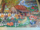 Bits And Pieces Bountiful Meadows Farm 500 Piece Jigsaw Puzzle Complete